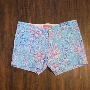 Lilly Pulitzer Women's Coral Reef Print Shorts